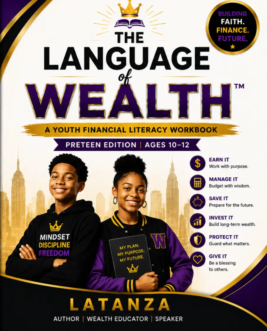 The Language of Wealth Preteen Edition for ages 10 to 12